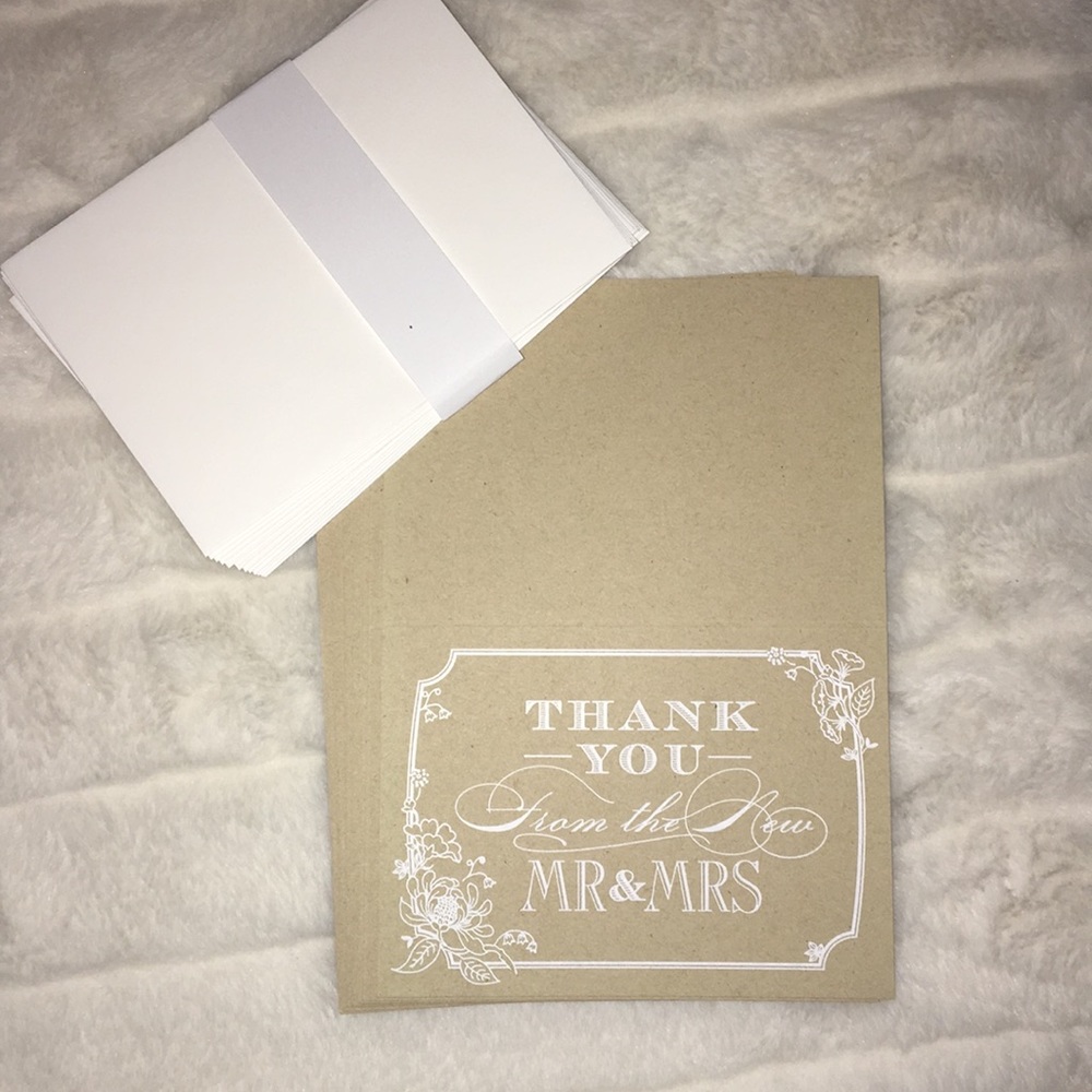 🌼Newlywed Thank You Cards - 3 Packs